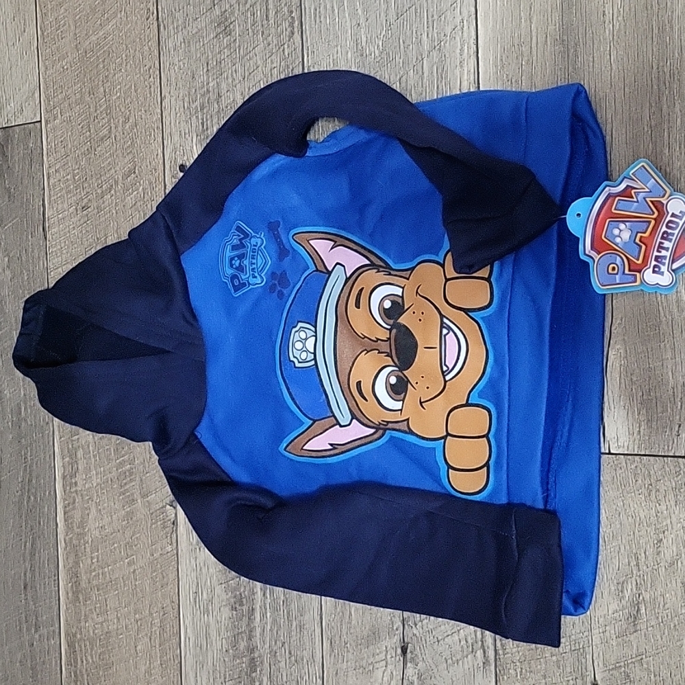 Boys paw patrol hoodie NWT